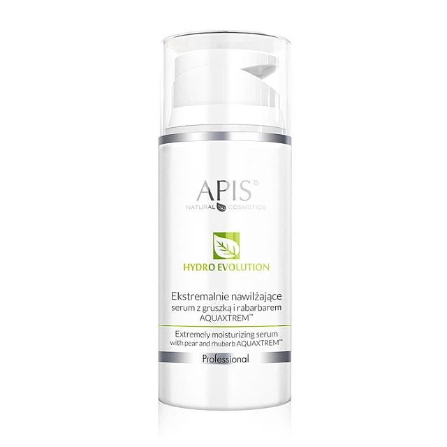 HIDRO EVOLUTION - Hidratantni serum za lice sa kruškom i rabarbarom AKUAKSTREM™ 100 ml | APIS COSMETICS | Kozmo HIDRO EVOLUTION - Hidratantni serum za lice sa kruškom i rabarbarom AKUAKSTREM™ 100 ml | APIS COSMETICS | Kozmo