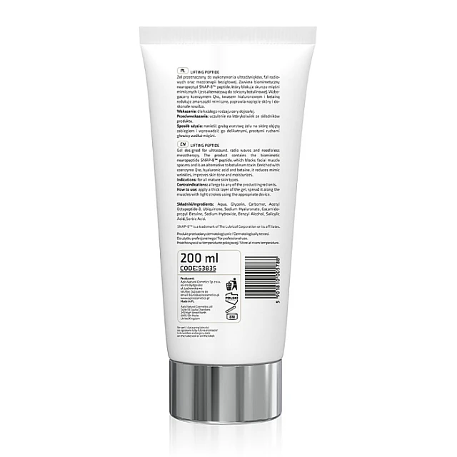 LIFTING PEPTIDE - Ultrazvučni gel za podizanje i zatezanje lica 200 ml | APIS COSMETICS | Kozmo