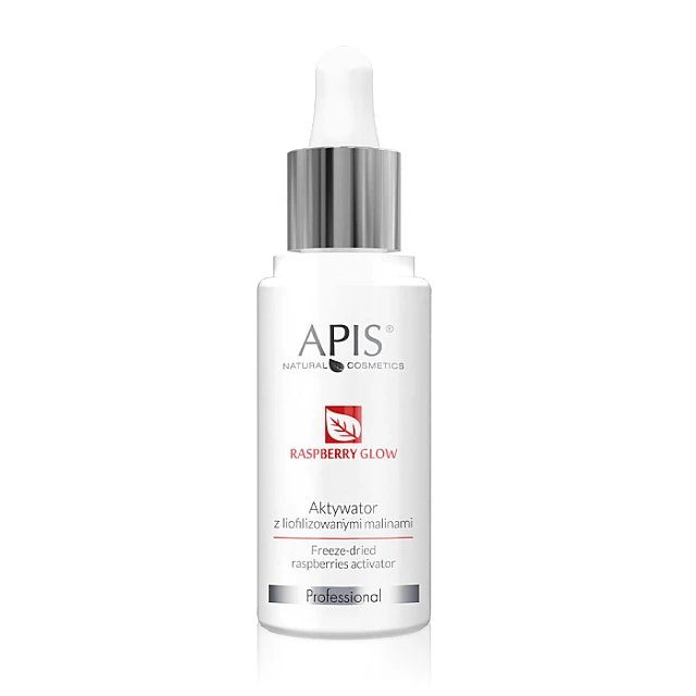 RASPBERRY GLOW Aktivator za lice sa liofilizovanim malinama 30 ml |APIS COSMETICS| Kozmo