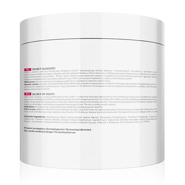 SECRET OF YOUTH Maska protiv bora i za zatezanje lica od algi sa Rooibos i Linefill™ kompleksom 200g |APIS COSMETICS| Kozmo SECRET OF YOUTH Maska protiv bora i za zatezanje lica od algi sa Rooibos i Linefill™ kompleksom 200g |APIS COSMETICS| Kozmo