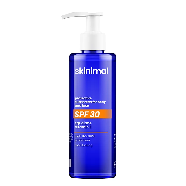 Krema za sunčanje SPF30 200ml Kozmo Skinimal 5907747335080 Krema za sunčanje SPF30 200ml Kozmo Skinimal 5907747335080