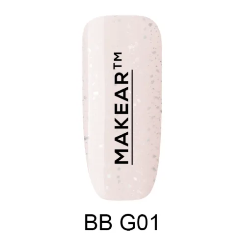 Bazni gel G01 Glitter 8 ml MAKEAR