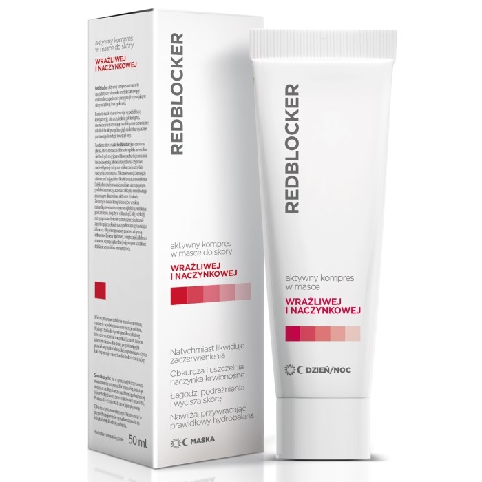 Maska za osetljivu i kuperoznu kožu Redblocker 50 ml 5902802702289 ⏐ Redblocker ⏐ Kozmo.rs