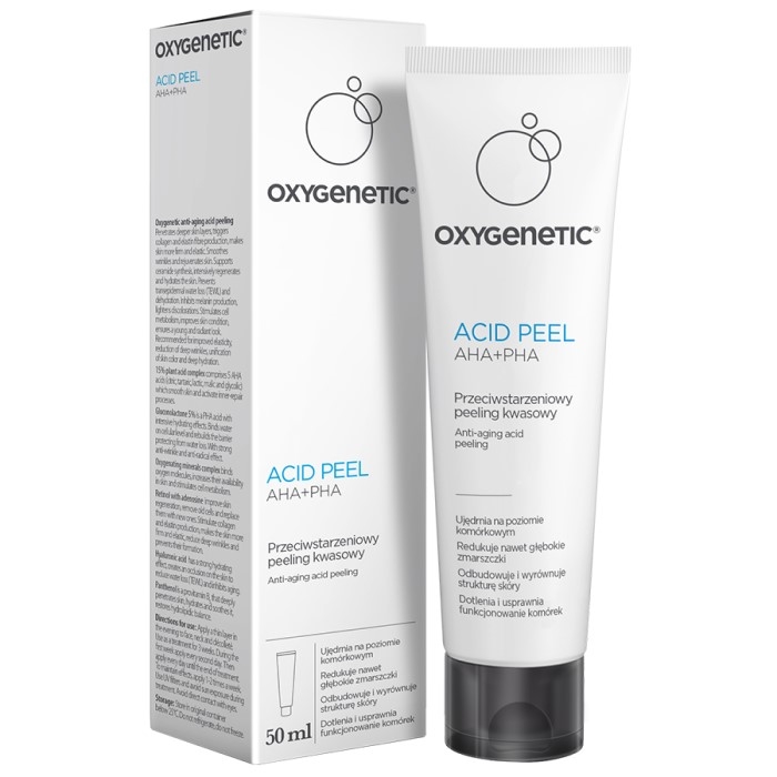 OXYGENETIC RELIFT VITAMIN A Anti-aging Piling za čišćenje lice sa AHA + PHA kiselinama 50ml 5902802704764 ⏐Bioliq ⏐ Kozmo.rs 