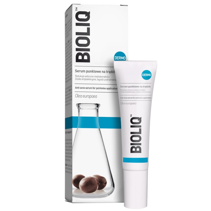 Serum protiv akni za lice sa ekstraktom lista masline Bioliq Dermo 15 ml 5906071023021 ⏐ Bioliq ⏐ Kozmo.rs