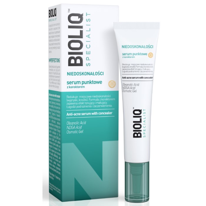 Serum protiv akni za regeneraciju ćelija kože sa salicilnom kiselinom Bioliq Specialist Imperfections 10ml 5902802700414 ⏐ Bioliq ⏐ Kozmo.rs