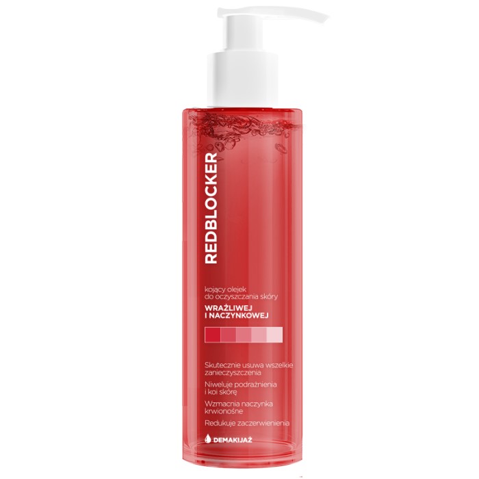 Ulje za čišćenje lica sa osetljivom i kuperoznom kožom Redblocker 145 ml 5902802702357 ⏐ Redblocker ⏐ Kozmo.rs