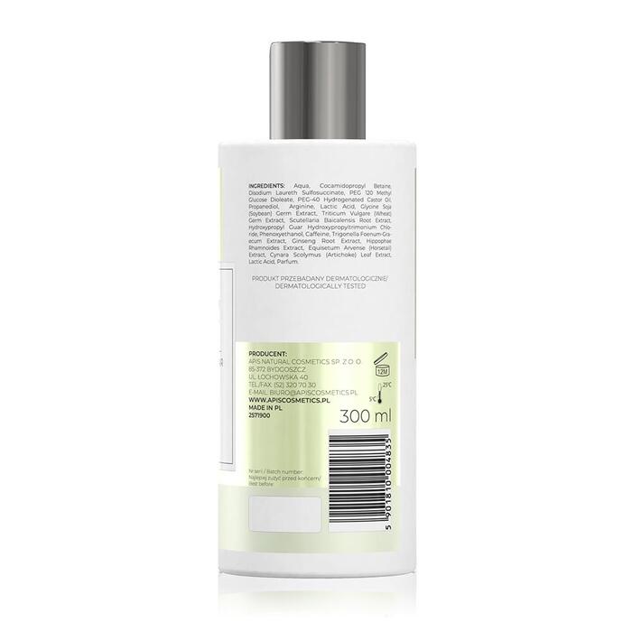 NATURAL SOLUTION - Šampon protiv opadanja I za brzi rast kose sa pšeničnim klicama 300ml | APIS  COSMETICS| Kozmo