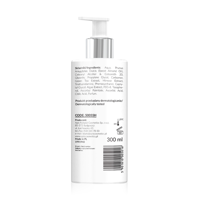 ACNE - STOP Antibakterijsko mleko za čišćenje lica sa zelenim čajem - 300 ml
