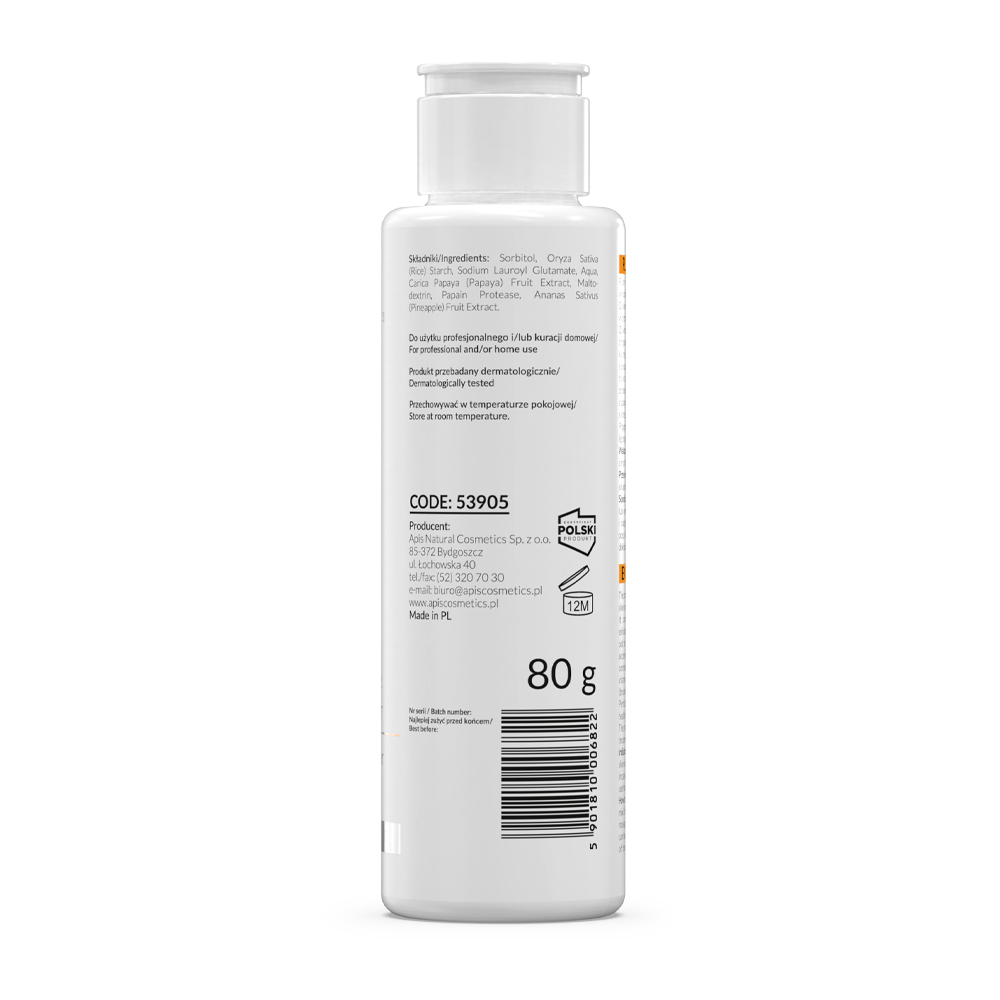ROSACEA-STOP - Enzimski piiling za lice u prahu za osetljivu kožu sklonu crvenilu ili sa rozaceom 80g