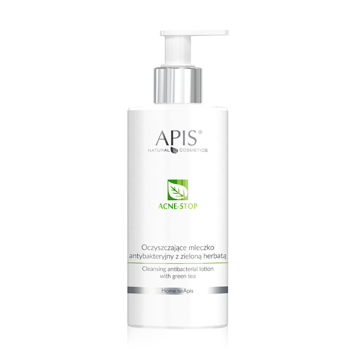 ACNE - STOP Antibakterijsko mleko za čišćenje lica sa zelenim čajem - 300 ml