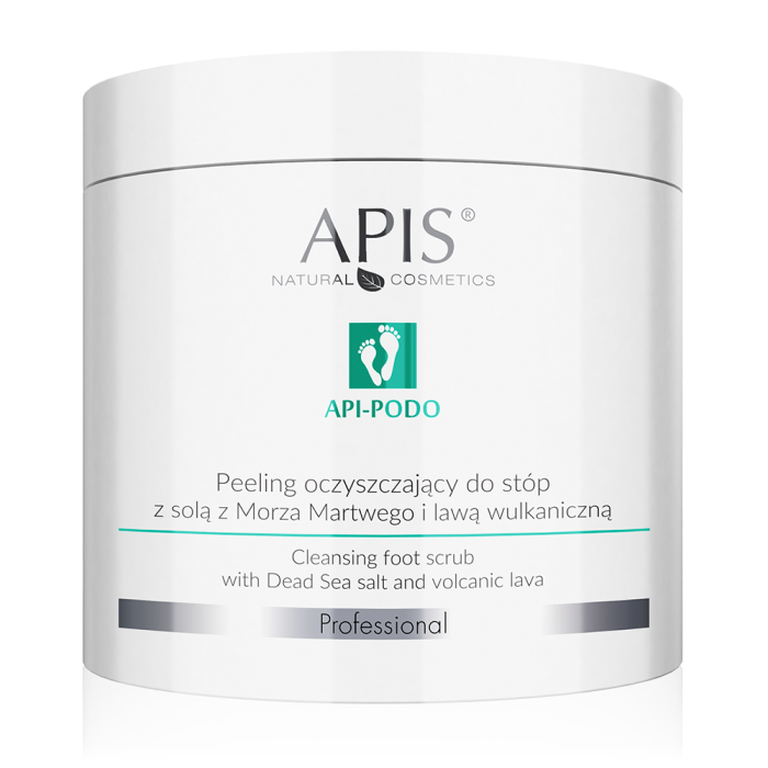 API-PODO Piling za Negu Stopala sa Mineralima Mrtvog Mora i Vulkanskom Lavom 700g | APIS COSMETICS | Kozmo