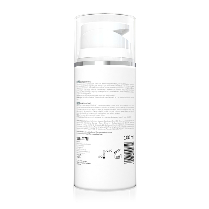 EXPRESS LIFTING Serum za zatezanje kože lica sa TENS'UP™ kompleksom 100ml |APIS COSMETICS| Kozmo