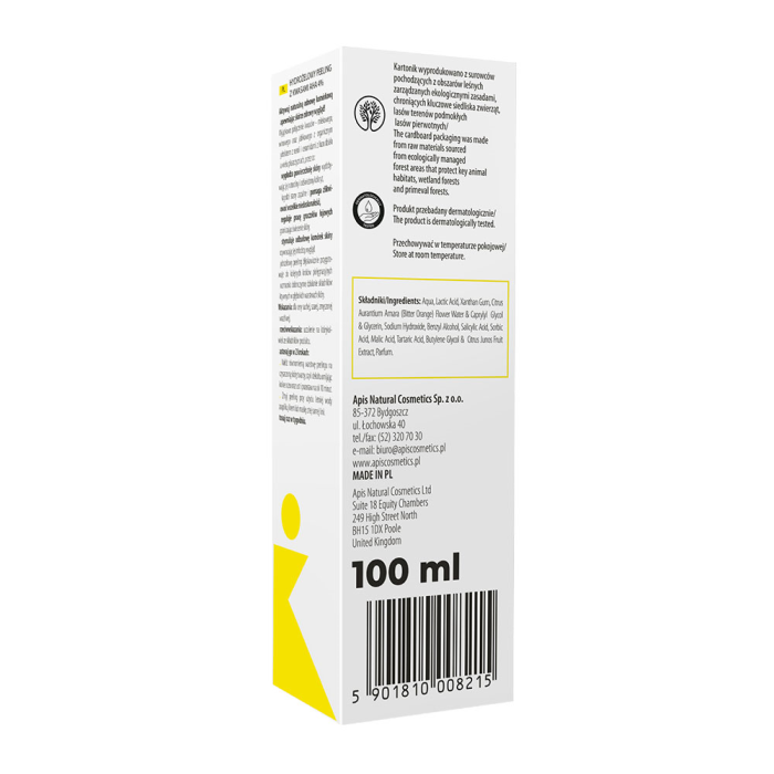 CERAMIDE POWER Hidrogel piling za lice sa AHA kiselinama 4% 100ml |APIS COSMETICS| Kozmo