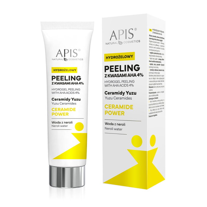 CERAMIDE POWER Hidrogel piling za lice sa AHA kiselinama 4% 100ml |APIS COSMETICS| Kozmo