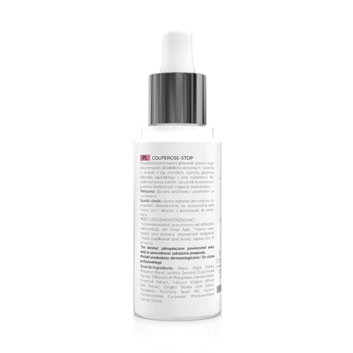 COUPEROSE - STOP - Serum za lice za kožu sa ispucalim kapilarima  30 ml | APIS COSMETICS | Kozmo