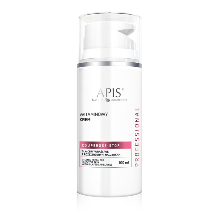 COUPEROSE STOP - Vitaminska krema za lice za osetljivu kožu sa proširenim kapilarima 100 ml| APIS COSMETICS | Kozmo