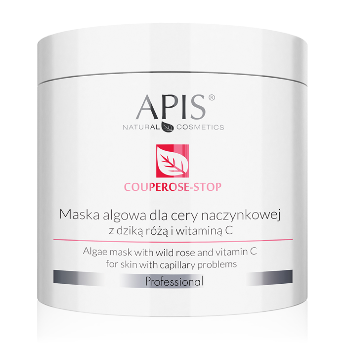COUPEROSE-STOP Maska za lice za kožu sklonu kuperozi sa divljom ružom i vitaminom C  200g | APIS COSMETICS | Kozmo