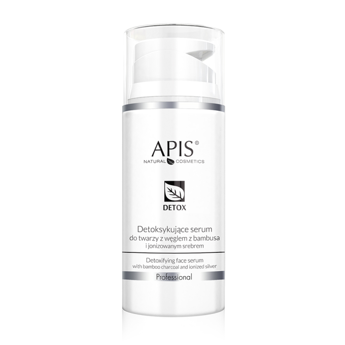 DETOX Serum za lice za detoksikaciju sa bambusovim ugljem i jonizovanim srebrom 100ml |APIS COSMETICS| Kozmo