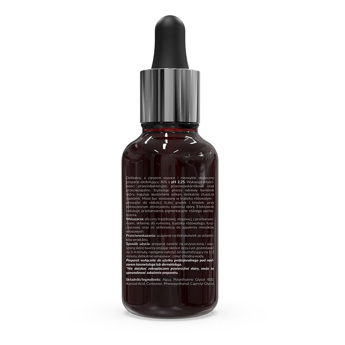 EXFOLIATION Azelainska kiselina 30% Serum za piling kože lica 30ml | APIS COSMETICS | Kozmo