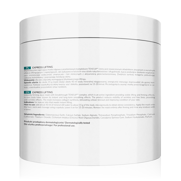 EXPRESS LIFTING - Maska za zatezanje kože lica sa algama - 200g | APIS COSMETICS | Kozmo