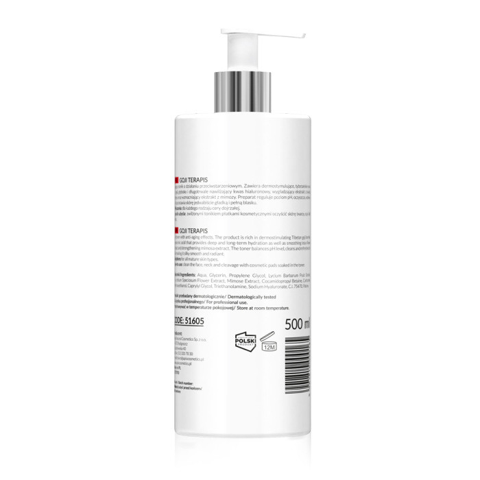 GOJI TERAPIS - Tonik za čišćenje lica sa anti-aging efektom i goji bobicama - 500 ml | APIS COSMETICS | Kozmo