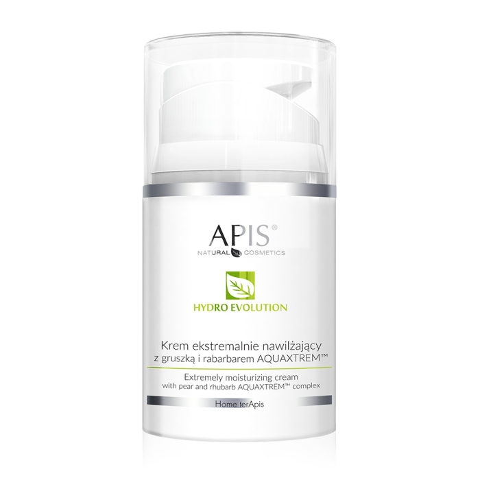 HYDRO EVOLUTION Hidratantna krema za lice sa kruškom i rabarbarom AKUAKSTREM™ 50 ml |APIS COSMETICS| Kozmo