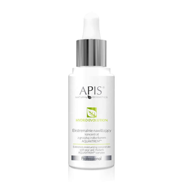 HYDRO EVOLUTION Koncentrovani serum za lice sa kruškom i rabarbarom AKUAKSTREM™  30 ml |APIS COSMETICS| Kozmo