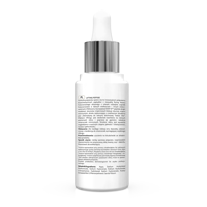 LIFTING PEPTIDE - Serum za zatezanje kože lica sa SNAP-8 peptidom 30 ml | APIS COSMETICS | Kozmo