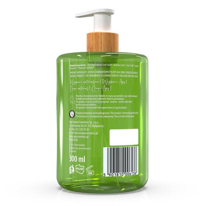 NATURAL ALOE VERA Gel za čišćenje lica, kose i tela 300 ml