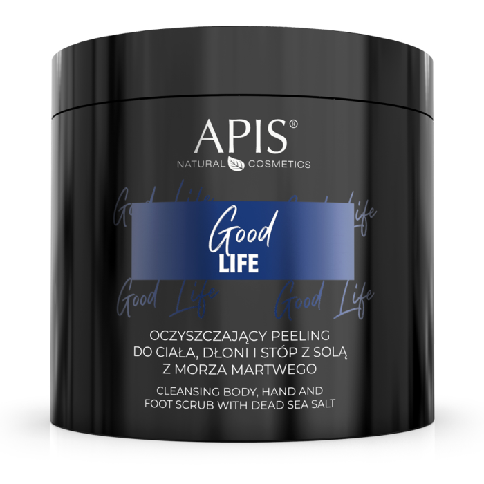 PERFUME LINE Piling ze Telo sa Mineralima iz Mrtvog Mora “Good Life”  700 g | APIS COSMETICS | Kozmo
