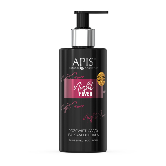 PERFUME LINE - Mirišljavi losion za telo za šljokicama NIGHT FEVER  300 ml | APIS COSMETICS | Kozmo