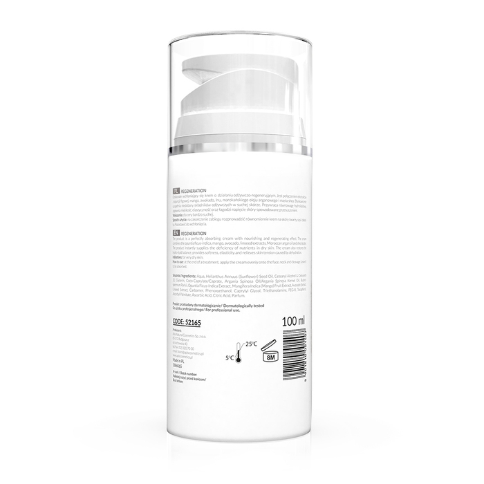 REGENERATION - Regenerativna krema za lice sa arganovim uljem i shea buterom - 100 ml | APIS COSMETICS | Kozmo