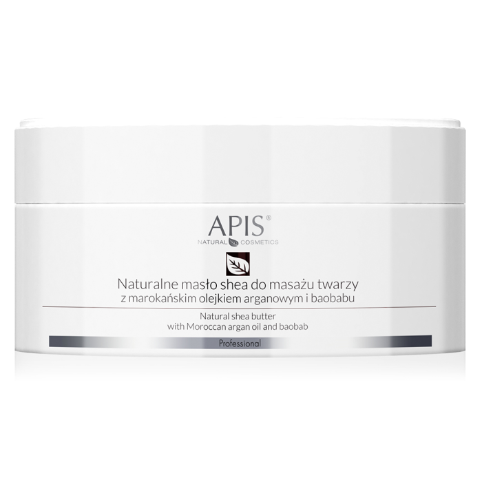 REGENERATION Prirodni shea buter za masažu lica sa marokanskim arganovim uljem i baobabom 100g |APIS COSMETICS| Kozmo