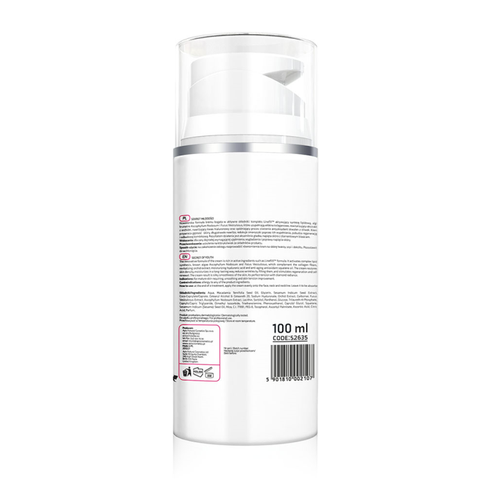 SECRET OF YOUTH Krema protiv bora i za zatezanje kože lica sa Linefill™ kompleksom 100 ml |APIS COSMETICS| Kozmo