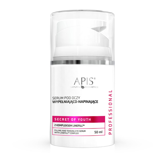 SECRET OF YOUTH Serum protiv bora za predeo oko očiju sa Linefill™ kompleksom 50ml |APIS COSMETICS| Kozmo