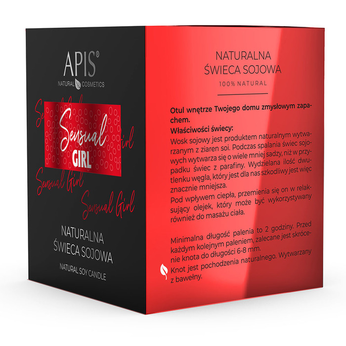 100 NATURE Kozmetička sveća “Sensual Girl” 220g
