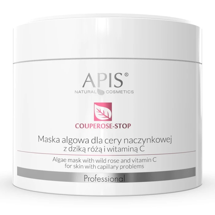 COUPEROSE-STOP Maska za lice za kožu sklonu kuperozi sa divljom ružom i Vitaminom C 100g | APIS COSMETICS | Kozmo