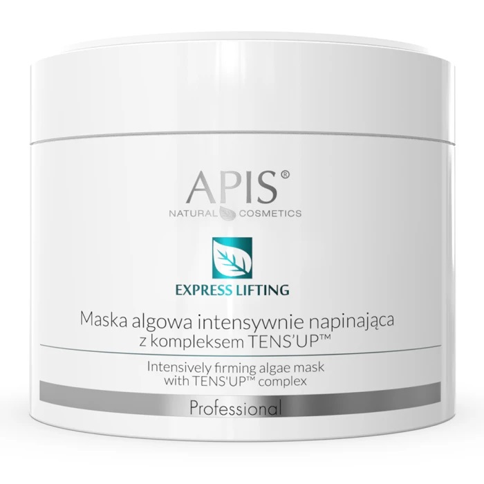 EXPRESS LIFTING Maska za zatezanje kože lica od algi sa TENS'UP™ kompleksom 100g |APIS COSMETICS| Kozmo