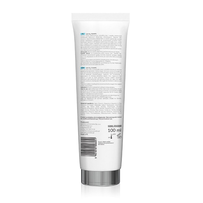 OXY O2 Gel maska za lice sa aktivnim kiseonikom 3u1 100ml |APIS COSMETICS| Kozmo