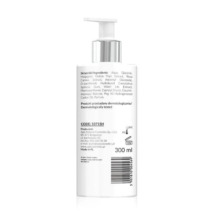 COUPEROSE-STOP Tonik za lice sa vitaminom C i beta-karoten  300ml | APIS COSMETICS | Kozmo