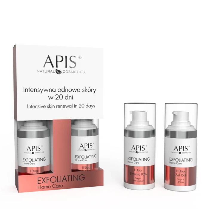 EXFOLIATING HOME CARE - Dvofazno sredstvo 10 % emulsion + 15% gel | APIS COSMETICS | Kozmo