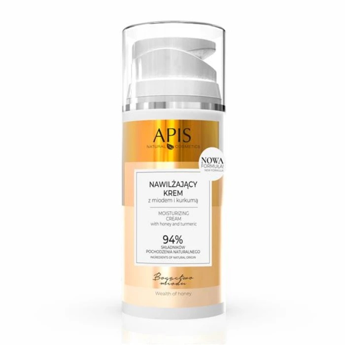 HONEY RICHNESS - Hidratantna krema za lice sa medom i kurkumom za sve tipove kože 100ml | APIS  COSMETICS| Kozmo