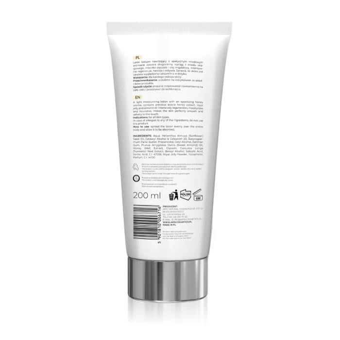 HONEY RICHNESS - Krema za telo za intezivnu hidrataciju sa matičnim mlečom i arganovim uljem 100ml | APIS  COSMETICS| Kozmo