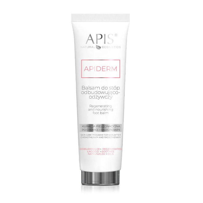 APIDERM - Hranljivi balzam za stopala nakon hemo i radioterapije 100ml | APIS  COSMETICS| Kozmo