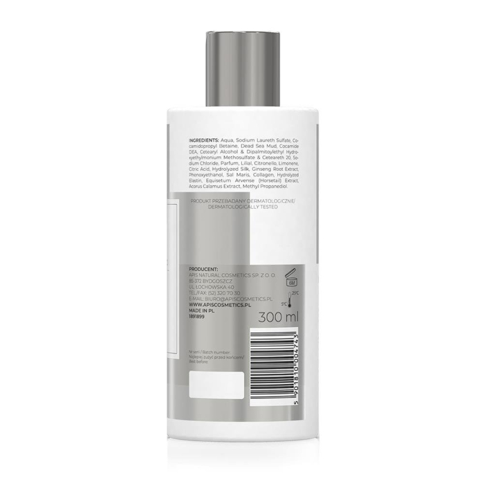 INSPIRATION - Šampon protiv opadanja kose sa blatom i mineralima iz Mrtvog mora 300 ml | APIS  COSMETICS| Kozmo