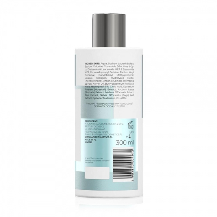 OPTIMA - Šampon za suvu i oštećenu kosu sa mineralima Mrtvog mora I arganovim uljem 300ml| APIS  COSMETICS| Kozmo