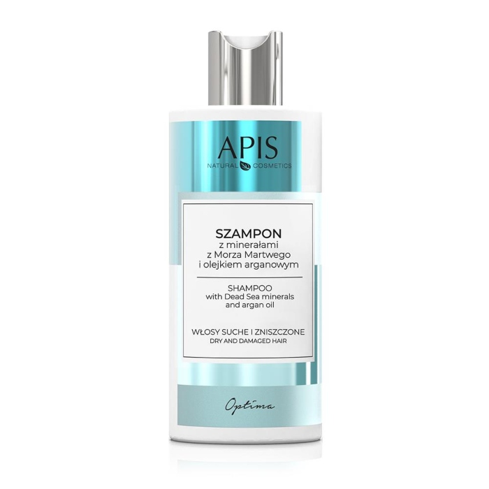 OPTIMA - Šampon za suvu i oštećenu kosu sa mineralima Mrtvog mora I arganovim uljem 300ml| APIS  COSMETICS| Kozmo