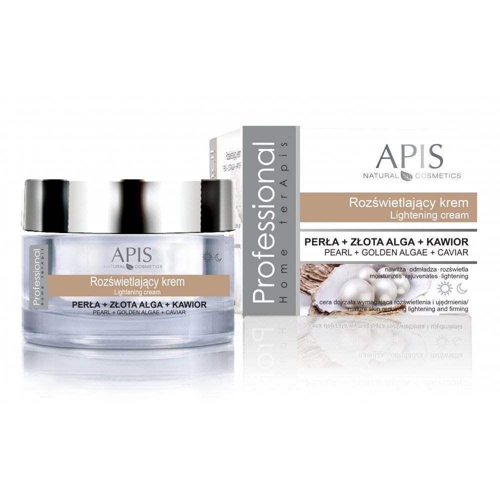 APIS - Exclusive terapis - Home terApis krema za posvetljivanje sa biserom, zlatnim algama i kavijarom - 50 ml
