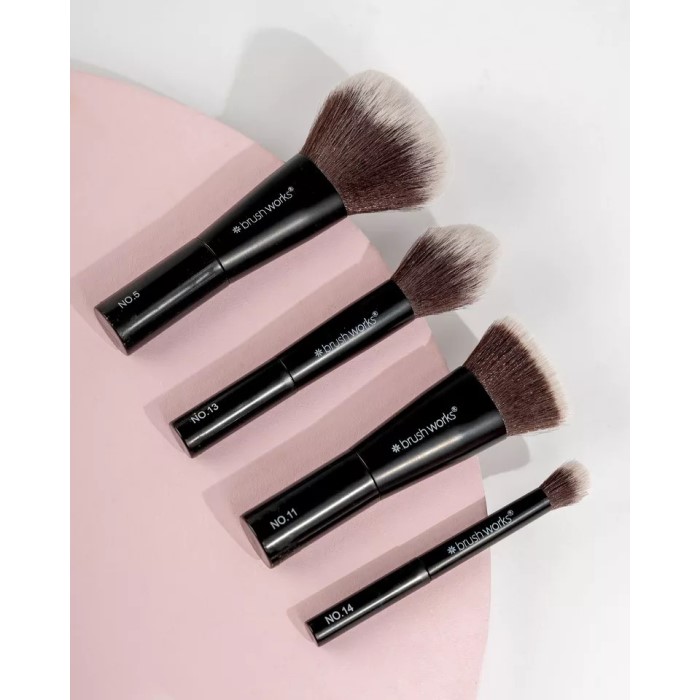 Set mini četkica za šminkanje On the Move Makeup Brushworks Kozmo -  5056683105377 
